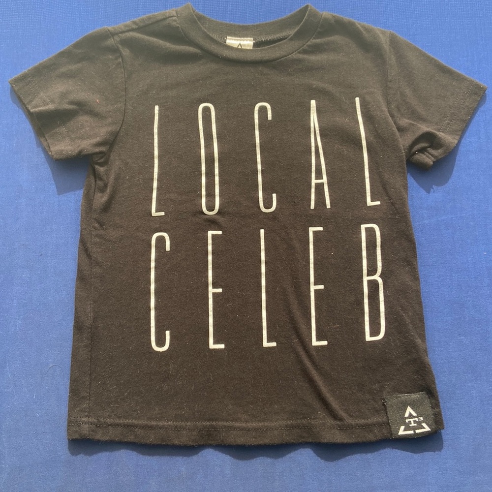 Trilogy toddler black t-shirt